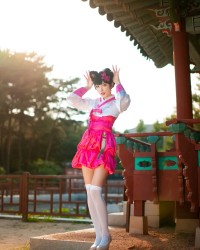 阿狸cos：这就是高丽风情九尾妖狐，你懂吗